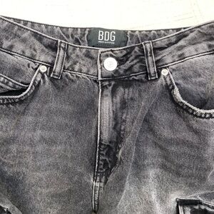 BDG Men's Washed Black Jeans